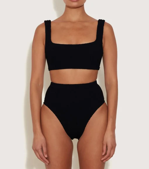 Hunza G Bikini Sets|Bralette-Patricia Bikini - Black
