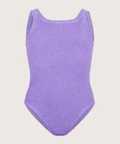 Hunza G Baby 2-6 Yrs-Baby Alva Swim - Lilac