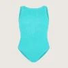 Hunza G Baby 2-6 Yrs-Baby Classic Swim - Aqua