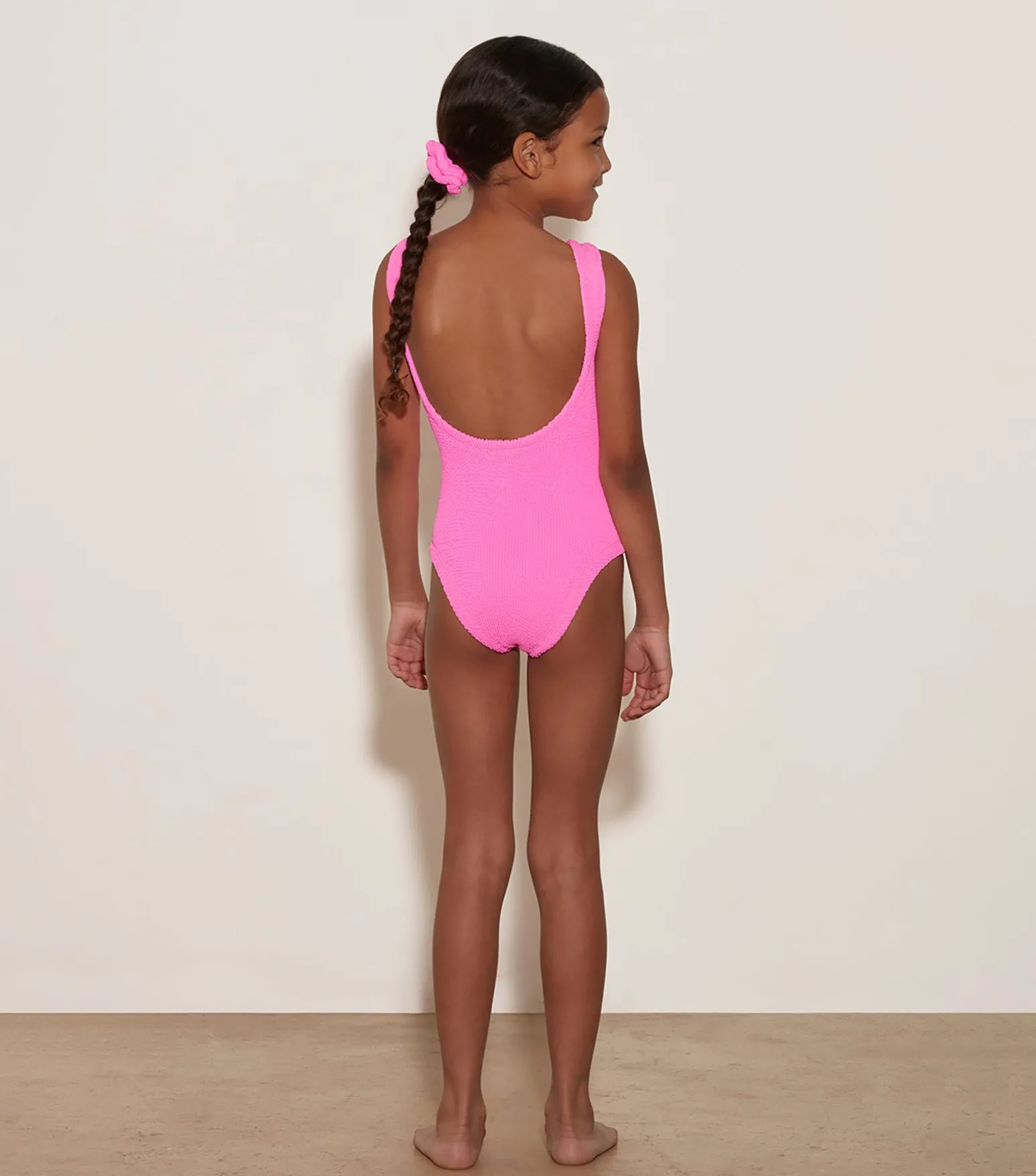 Hunza G Baby 2-6 Yrs-Baby Classic Swim - Bubblegum