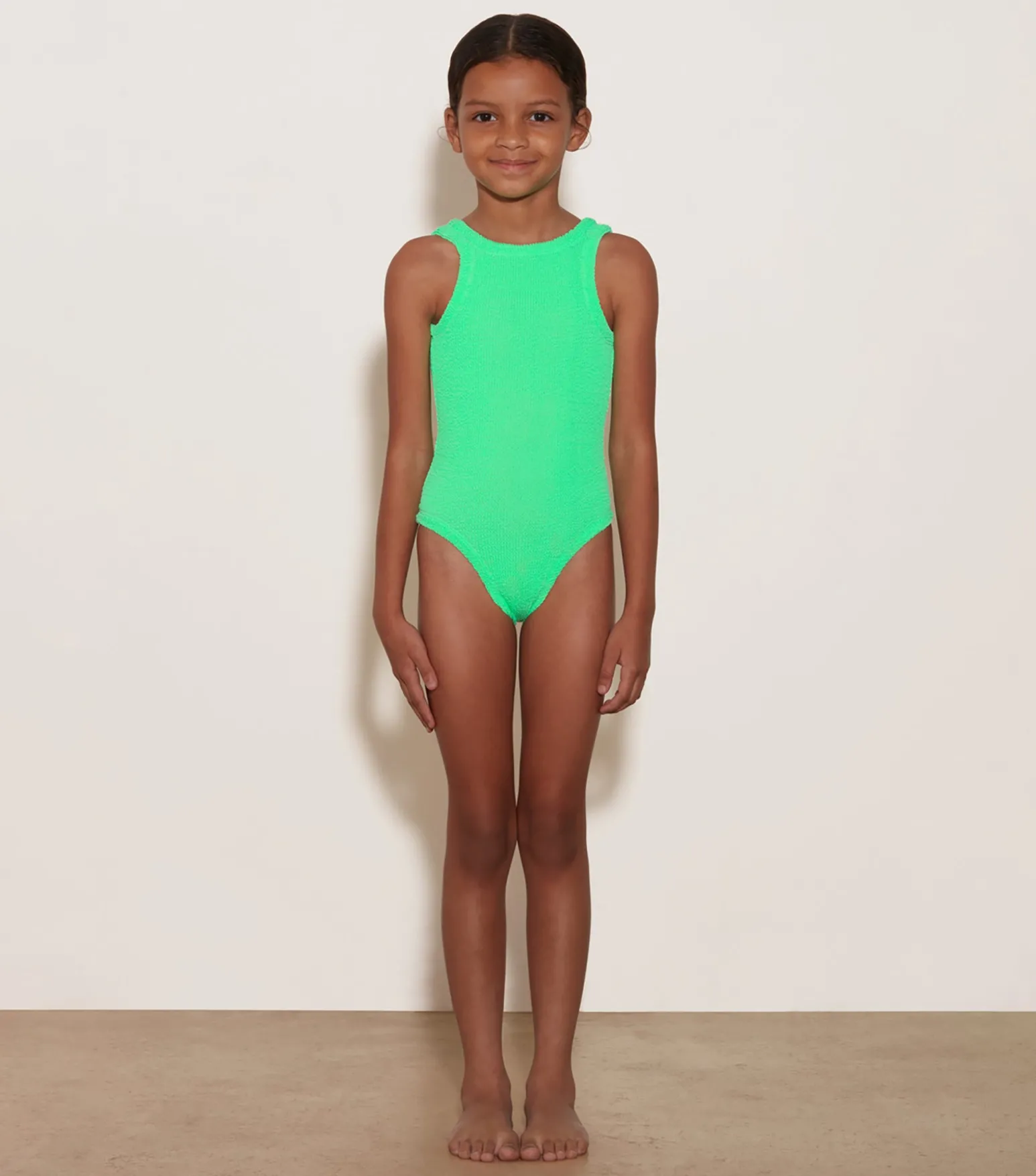 Hunza G Baby 2-6 Yrs-Baby Classic Swim - Lime