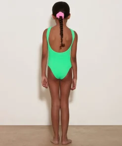 Hunza G Baby 2-6 Yrs-Baby Classic Swim - Lime