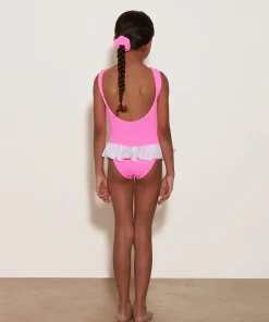 Hunza G Baby 2-6 Yrs-Baby Denise Swim - Bubblegum