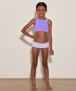 Hunza G Baby 2-6 Yrs-Baby Olive Bikini - Lilac