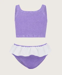 Hunza G Baby 2-6 Yrs-Baby Olive Bikini - Lilac