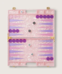 Hunza G Games-Backgammon Board - Pink