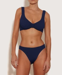 Hunza G Bikini Sets|Bralette-Bonnie Bikini - Navy
