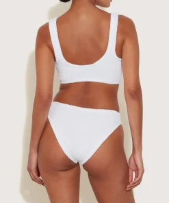 Hunza G Bikini Sets|Bralette-Bonnie Bikini - White