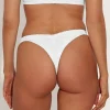 Hunza G Separates-Brazilian Bikini Bottom - White