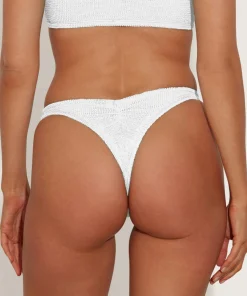 Hunza G Separates-Brazilian Bikini Bottom - White