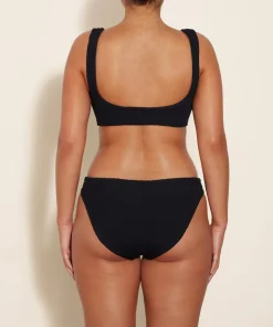 Hunza G Bikini Sets|Bralette-Coverage Xandra Bikini - Black