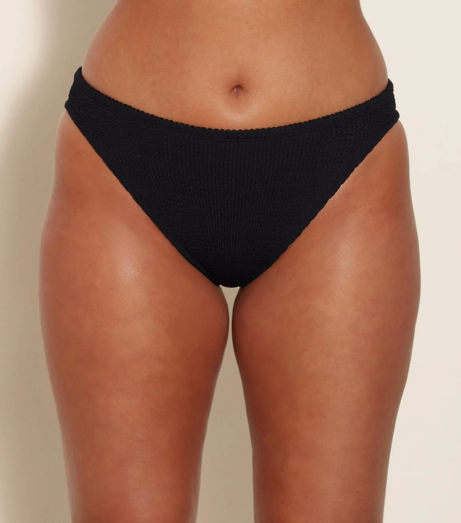 Hunza G Bikini Sets|Bralette-Coverage Xandra Bikini - Black