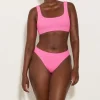 Hunza G Bikini Sets|Bralette-Coverage Xandra Bikini - Bubblegum