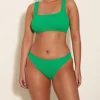 Hunza G Bikini Sets|Bralette-Coverage Xandra Bikini - Emerald