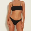 Hunza G Bikini Sets|Bralette-Gigi Lurex Bikini - Black/Gold