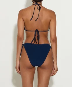 Hunza G Triangle|Bikini Sets-Gina Bikini - Navy