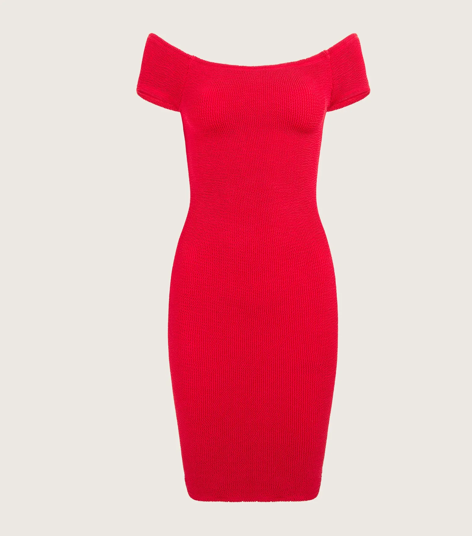 Hunza G Dresses-Grace Dress - Red