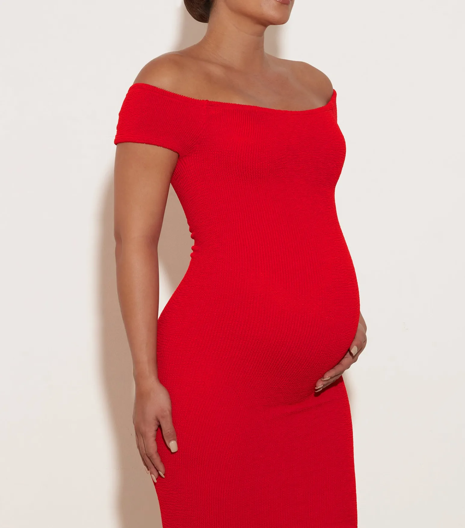 Hunza G Dresses-Grace Dress - Red