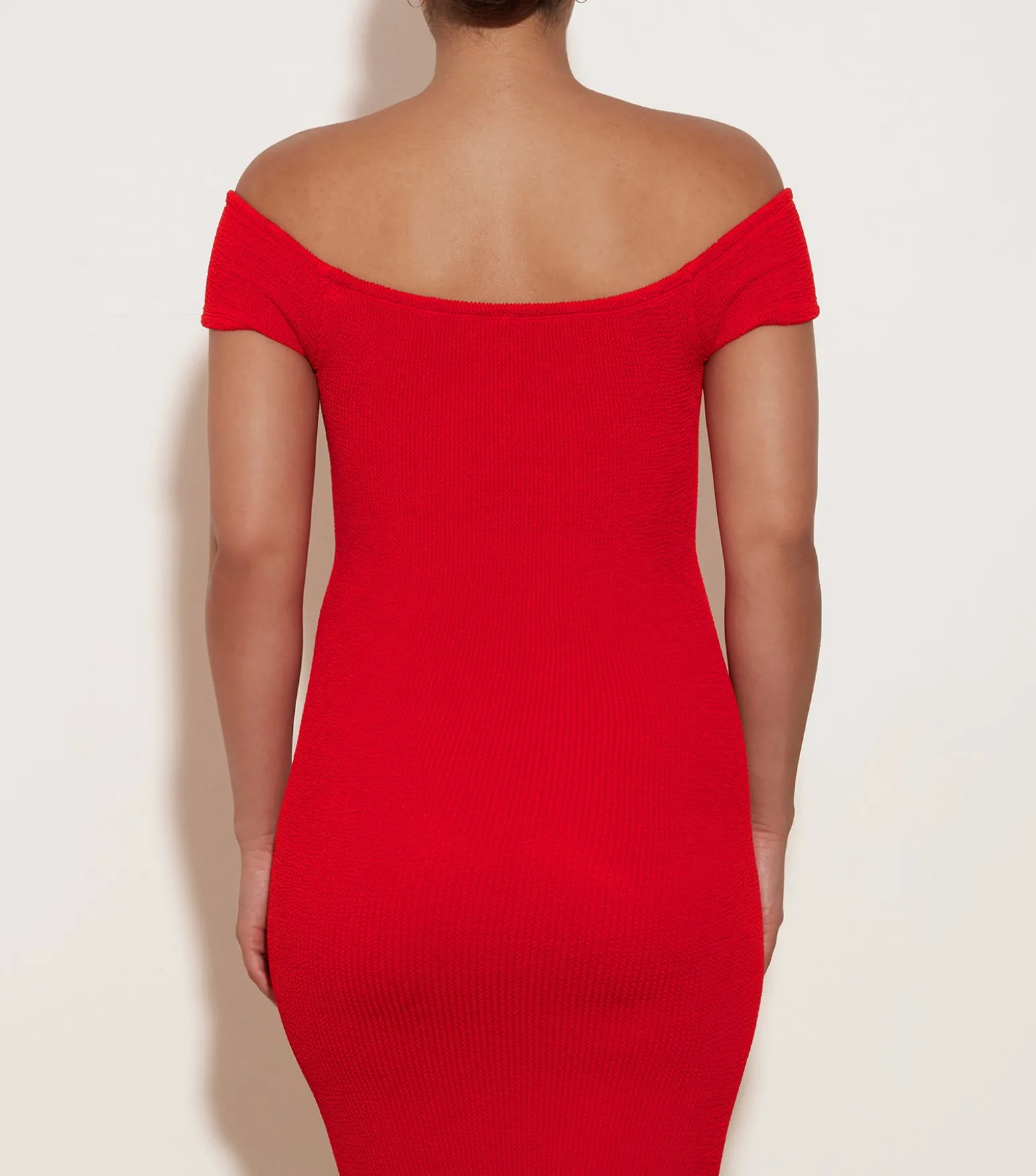 Hunza G Dresses-Grace Dress - Red