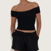 Hunza G Shirts And Tops-Grace Top - Black