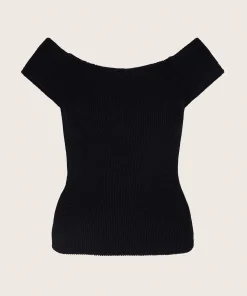 Hunza G Shirts And Tops-Grace Top - Black