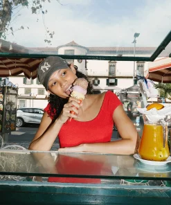 Hunza G Shirts And Tops-Grace Top - Red