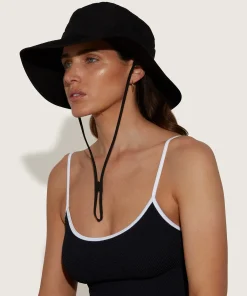 Hunza G Hats-Hat - Black