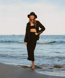 Hunza G Hats-Hat - Black