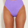 Hunza G Separates|High-Waisted-High Waist Bikini Bottom - Lilac