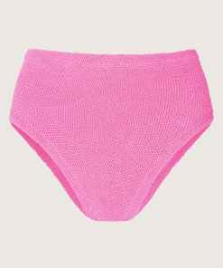 Hunza G Separates|High-Waisted-High Waist Bikini Bottom - Bubblegum