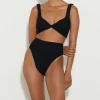 Hunza G Bikini Sets|Bralette-Jamie Bikini - Black