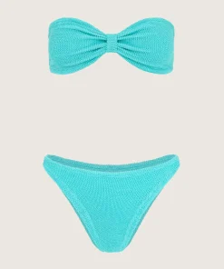 Hunza G Bikini Sets-Jean Bikini - Aqua
