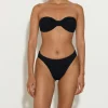 Hunza G Bandeau|Bikini Sets-Jean Bikini - Black