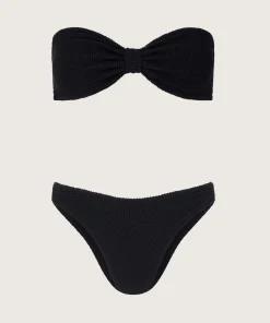 Hunza G Bandeau|Bikini Sets-Jean Bikini - Black