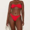 Hunza G Bikini Sets-Jean Bikini - Red