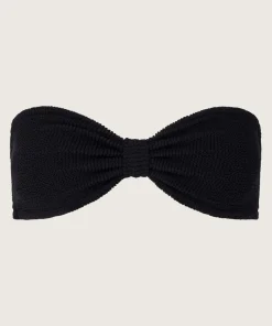 Hunza G Separates-Jean Bikini Top - Black