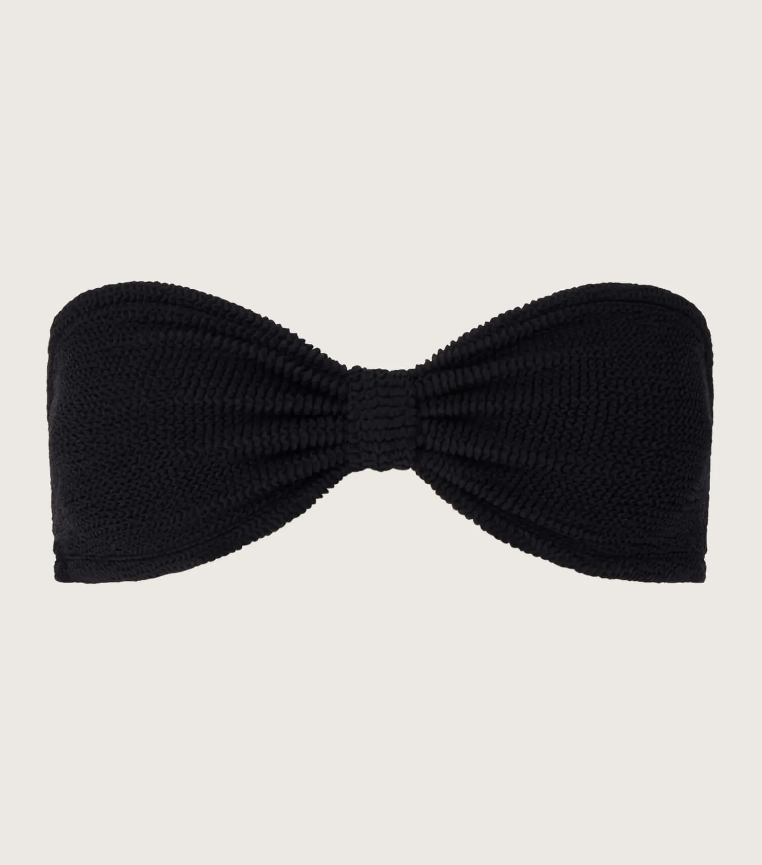 Hunza G Separates-Jean Bikini Top - Black