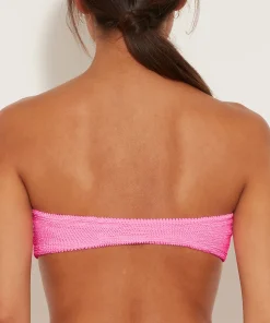 Hunza G Separates-Jean Bikini Top - Bubblegum