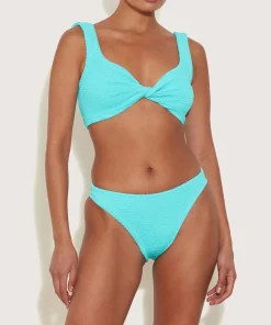 Hunza G Bikini Sets|Bralette-Juno Bikini - Aqua
