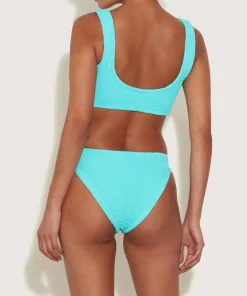 Hunza G Bikini Sets|Bralette-Juno Bikini - Aqua