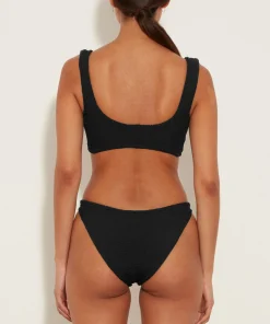 Hunza G Bikini Sets|Bralette-Juno Bikini - Black