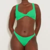Hunza G Bikini Sets|Bralette-Juno Bikini - Lime