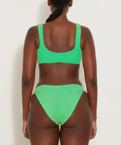 Hunza G Bikini Sets|Bralette-Juno Bikini - Lime