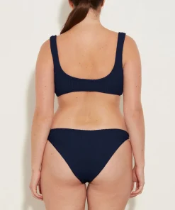 Hunza G Bikini Sets|Bralette-Juno Bikini - Navy