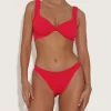 Hunza G Bikini Sets|Bralette-Juno Bikini - Red