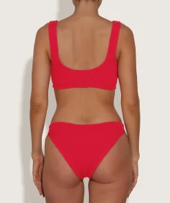 Hunza G Bikini Sets|Bralette-Juno Bikini - Red
