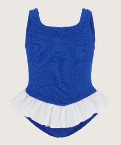 Hunza G Kids - 7-12 Yrs-Kids Denise Swim - Royal Blue