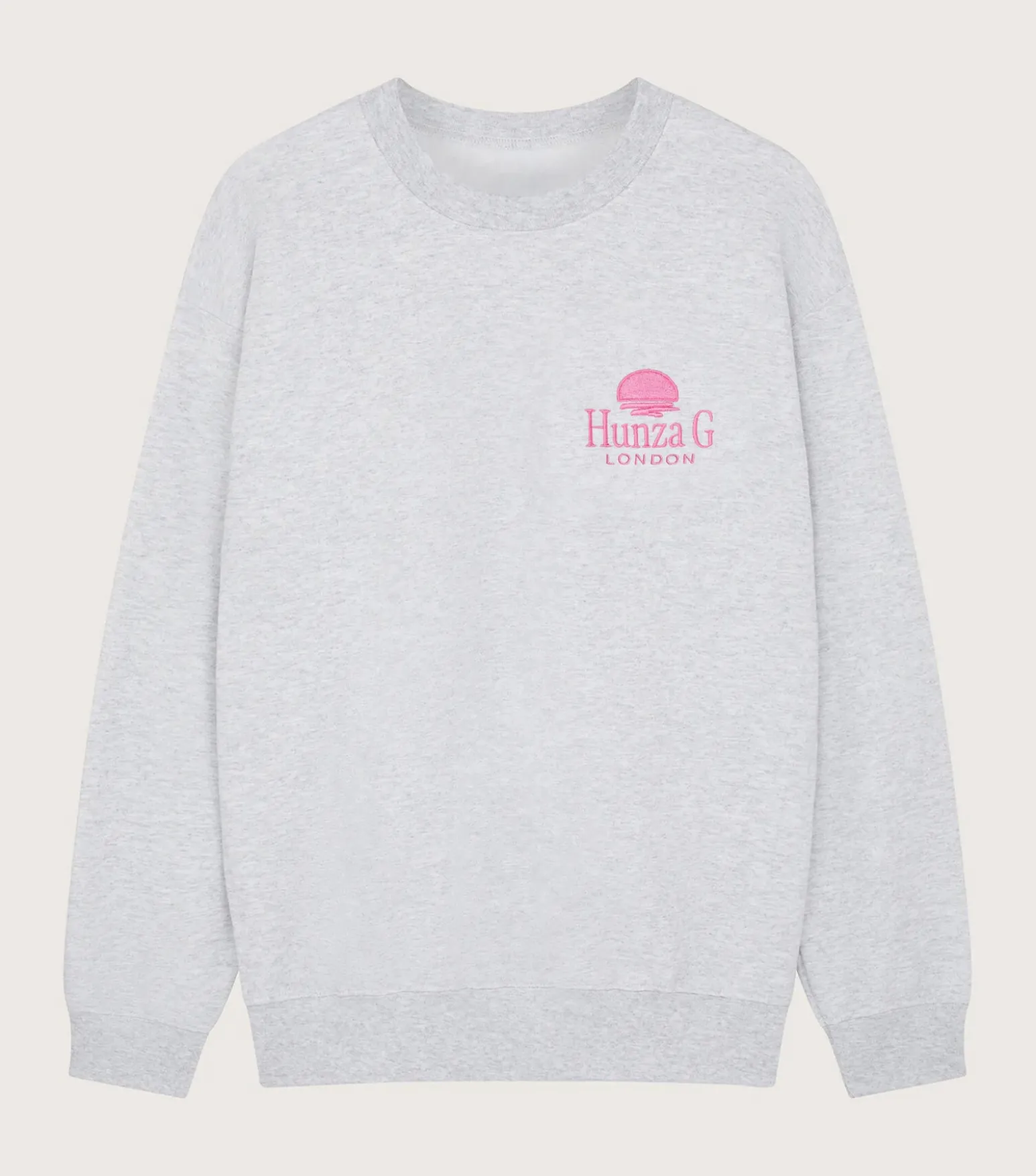 Hunza G Sweats|Shirts And Tops-London Sweatshirt - Grey