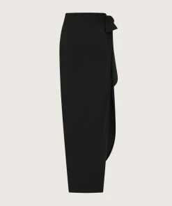 Hunza G Sarongs|Shorts And Skirts-Long Sarong - Black