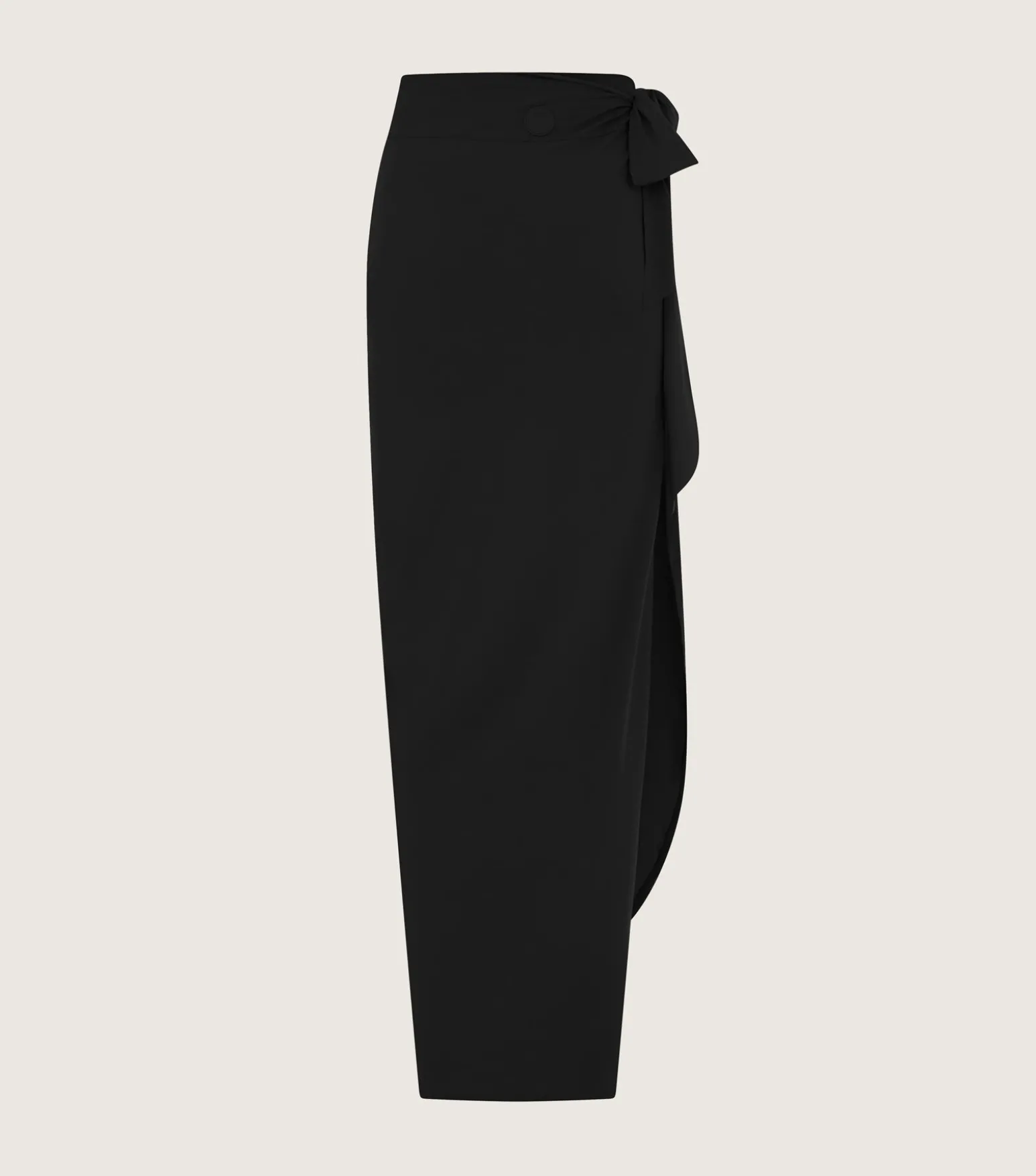 Hunza G Sarongs|Shorts And Skirts-Long Sarong - Black